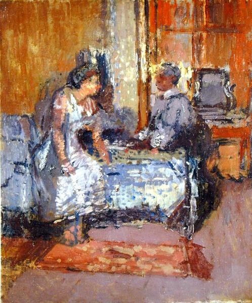Shuttered Sunlight, c.1912 (óleo sobre tela) de Walter Richard Sickert