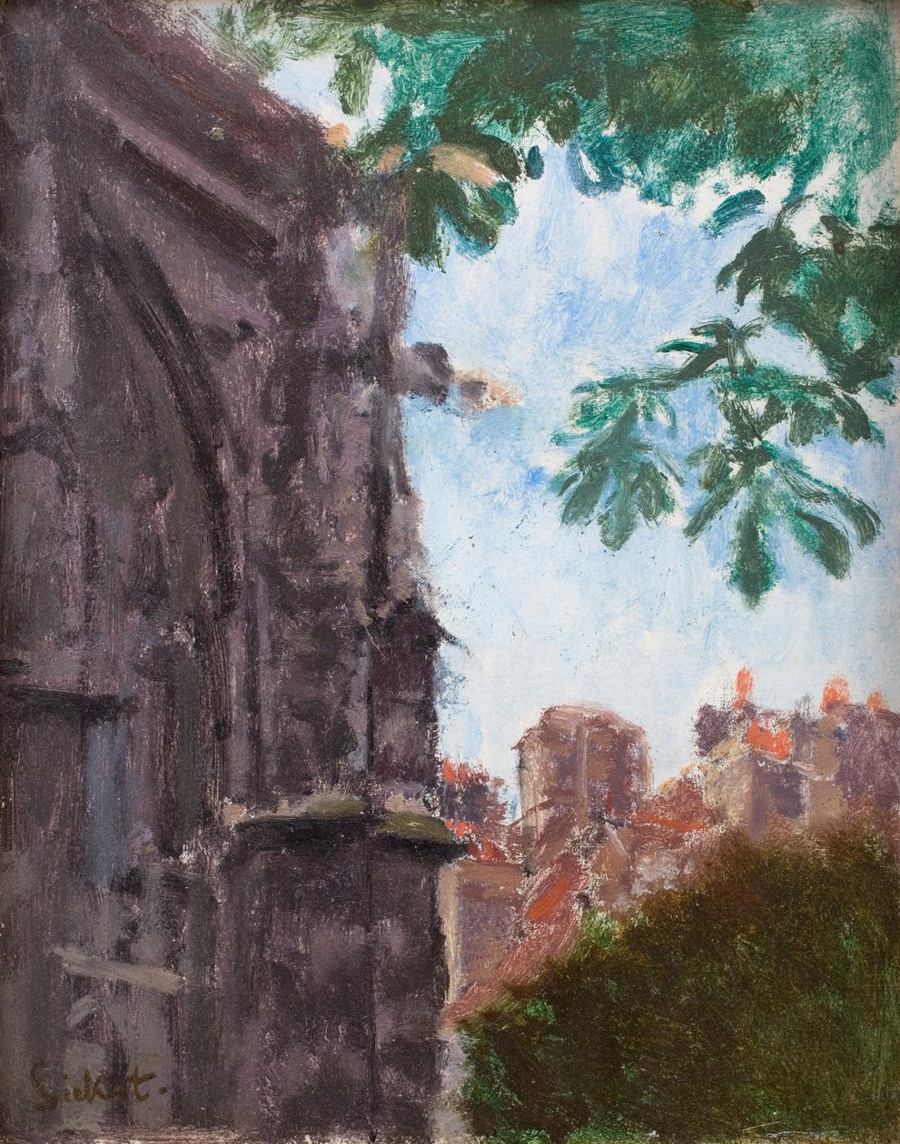 St. Rémy: Igreja chevet de Walter Richard Sickert