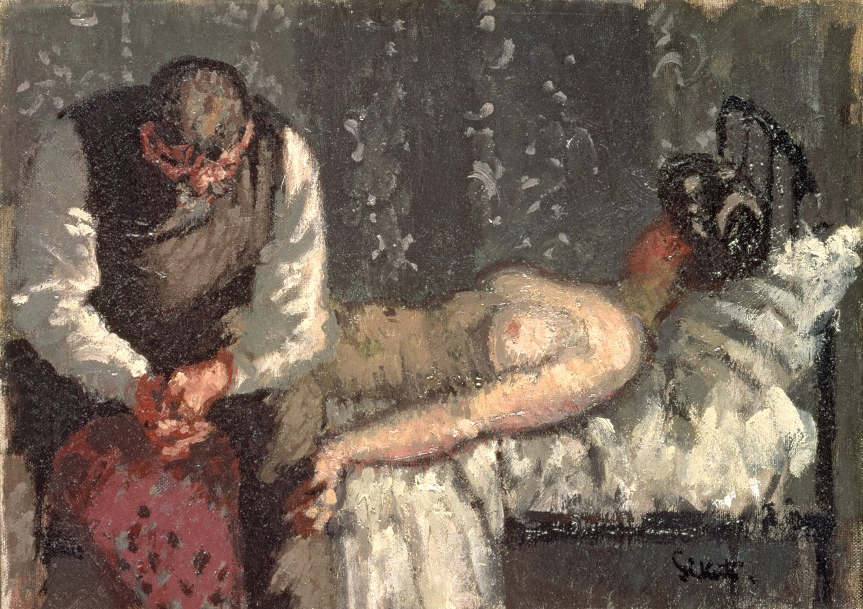 The Camden Town Murder, or What Should We Should We Do For the Rent?, c.1908-9 (oil on canvas) de Walter Richard Sickert