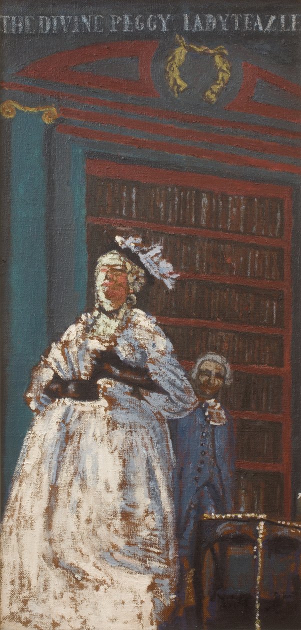 A Divina Peggy - Lady Teazle de Walter Richard Sickert