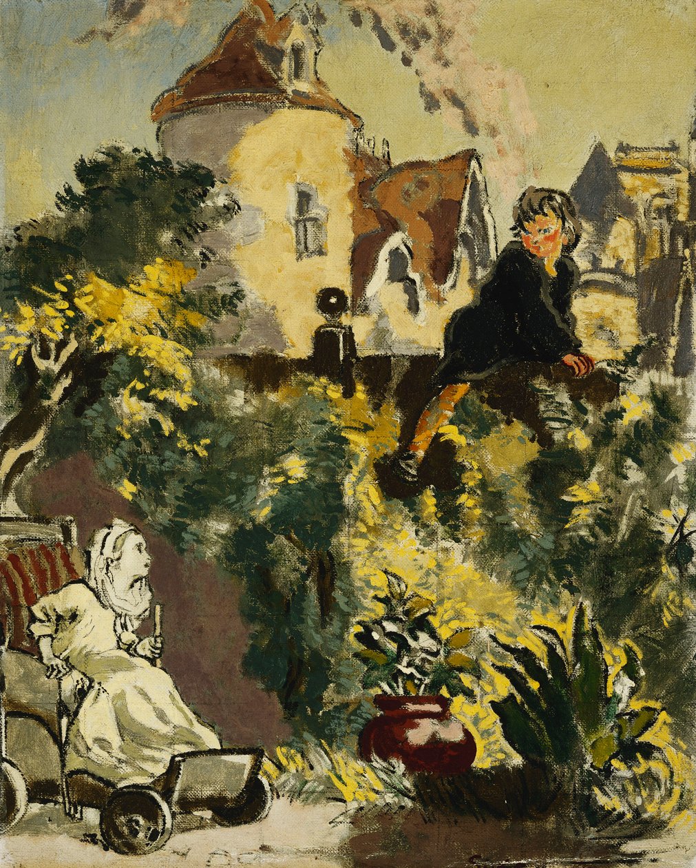 A Filha do Jardineiro, 1932 de Walter Richard Sickert