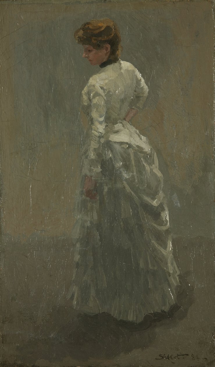 O vestido cinzento de Walter Richard Sickert