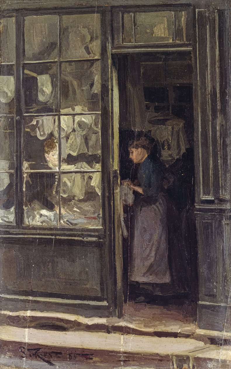 A lavanderia de Walter Richard Sickert