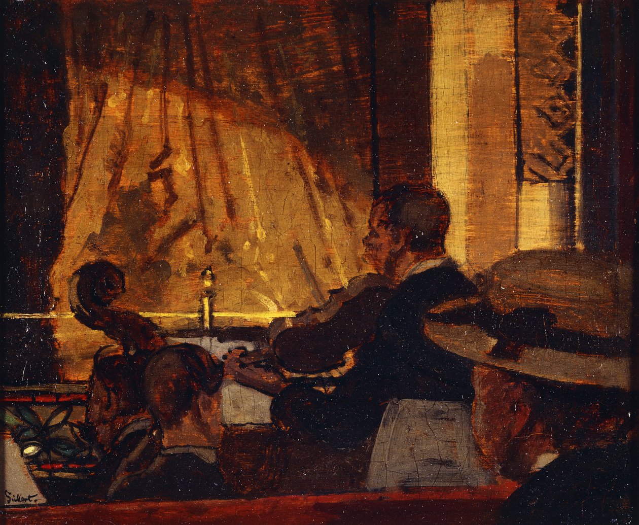 O poço no Bedford velho, c.1889 de Walter Richard Sickert