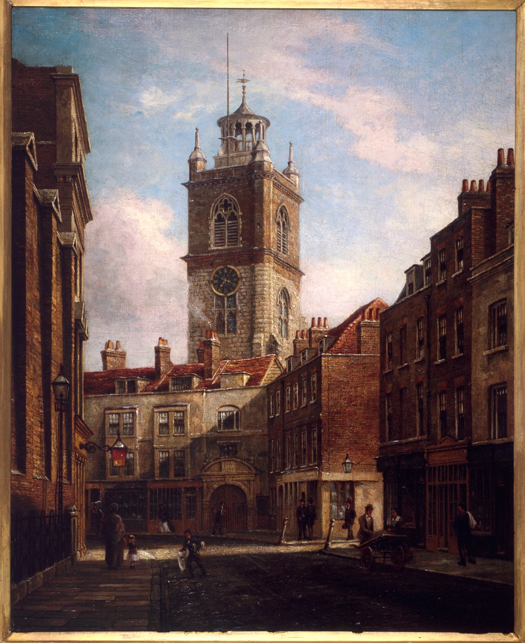 Fore Street e St Giles sem Cripplegate de Walter Riddle