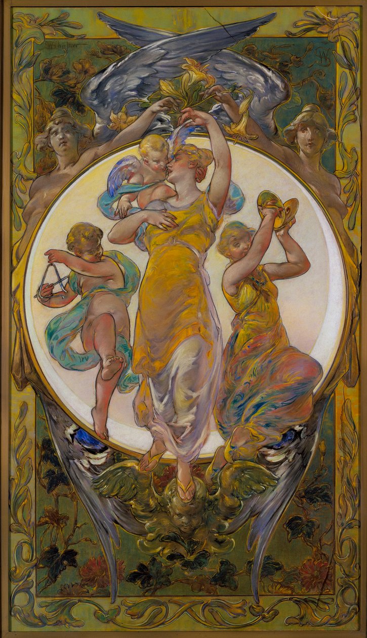 Saudações de Páscoa de Walter Shirlaw