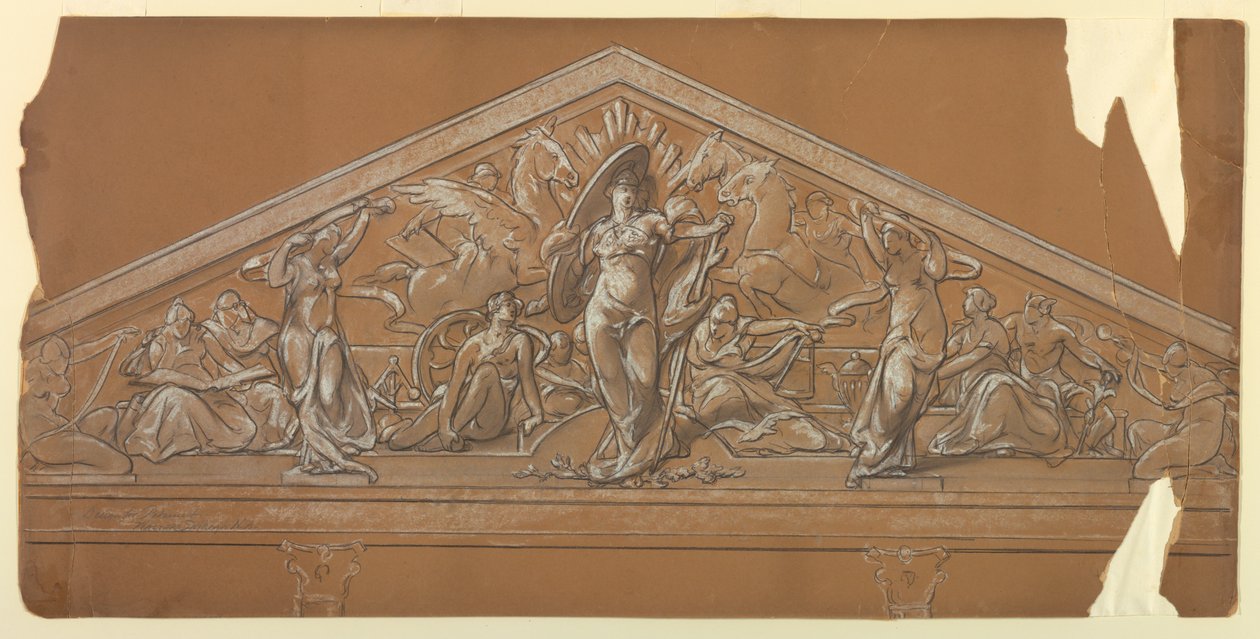 Indústria e Comércio (Design para Frontão) de Walter Shirlaw