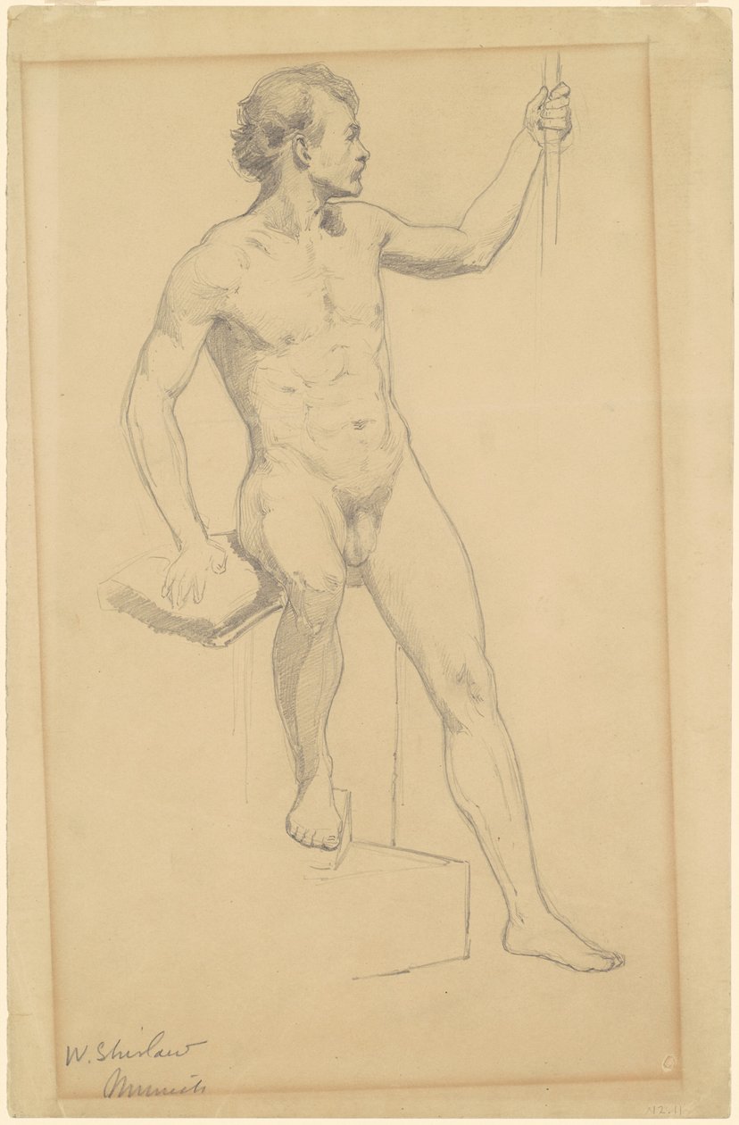 Nu Masculino de Walter Shirlaw