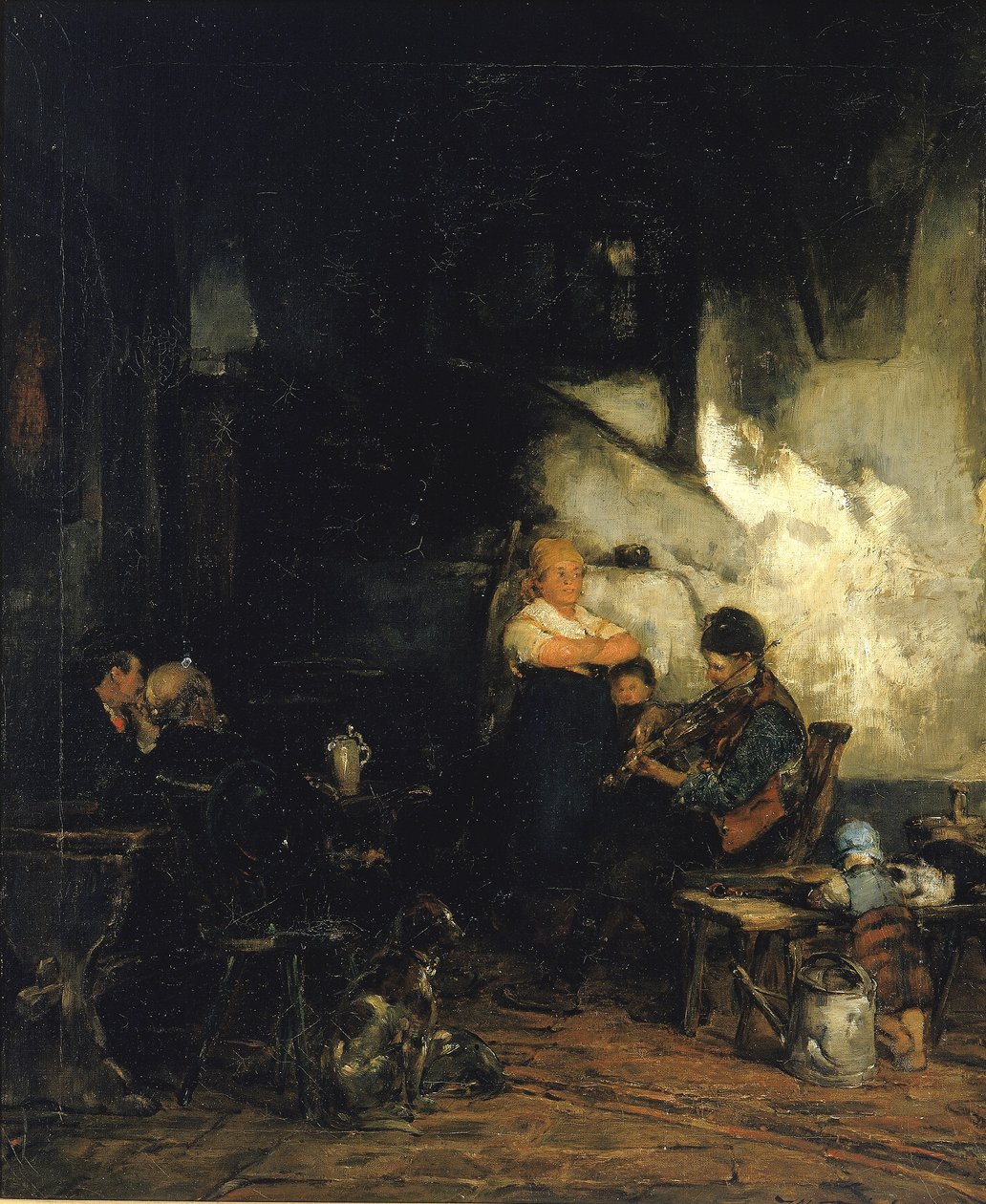 A Pousada, Alemanha de Walter Shirlaw
