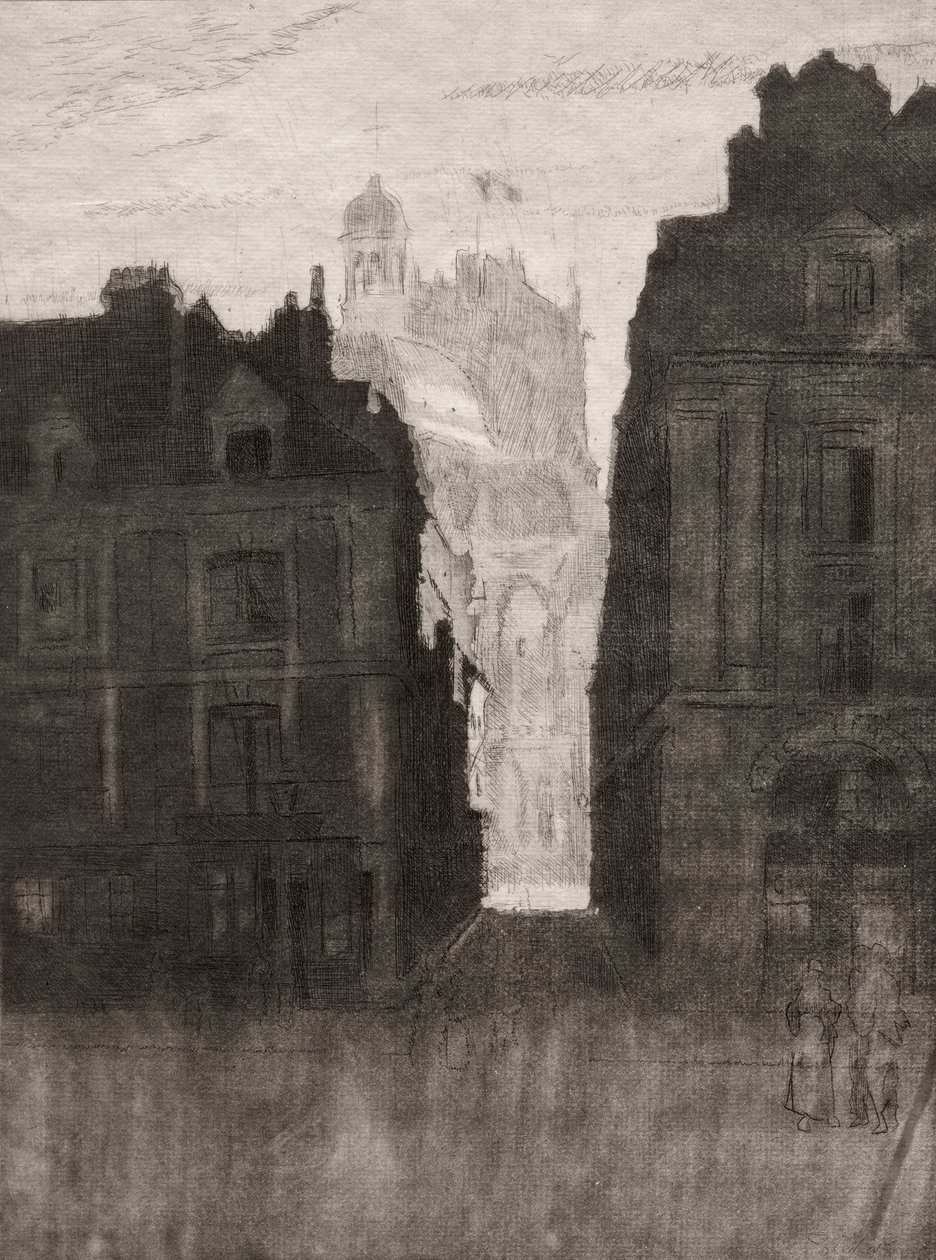 Dieppe, Rua Notre Dame de Walter Sickert