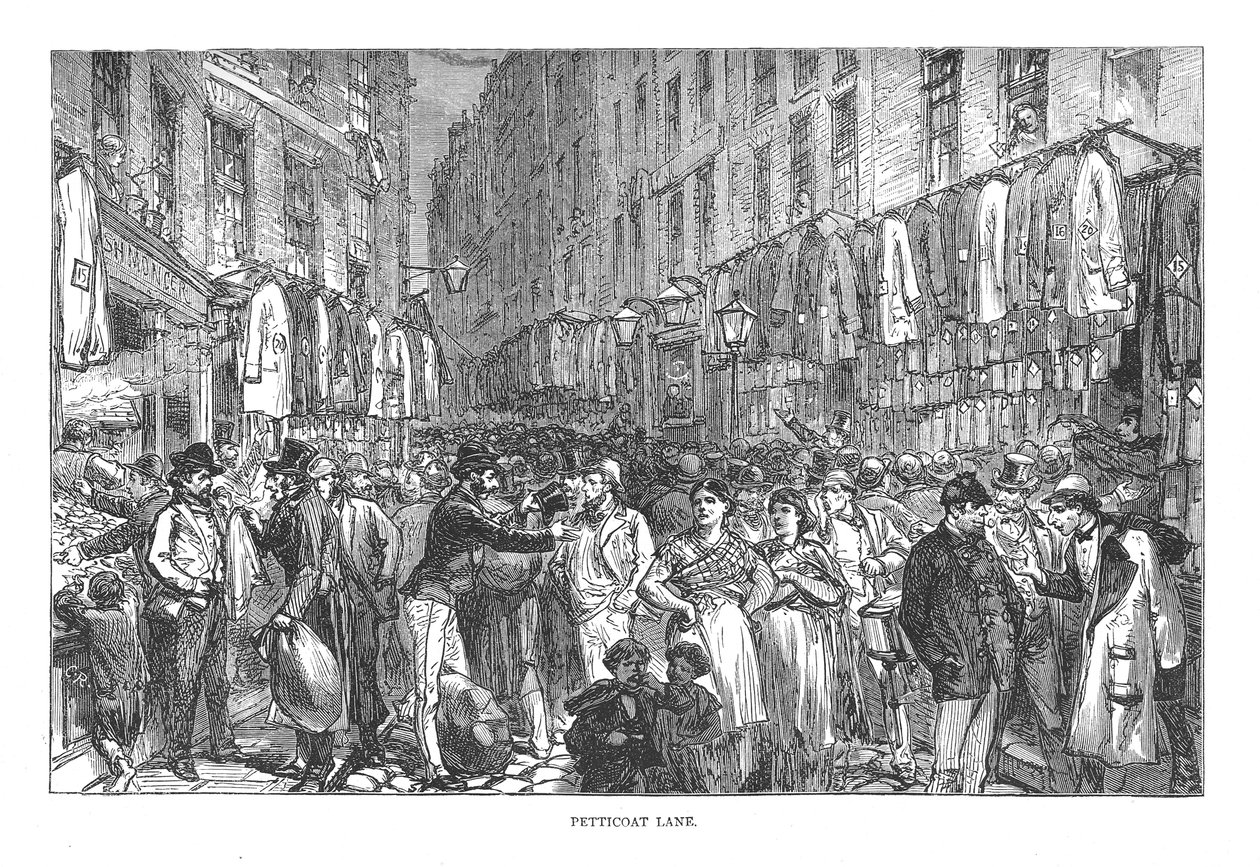 Petticoat Lane, 1878 de Walter Thornbury