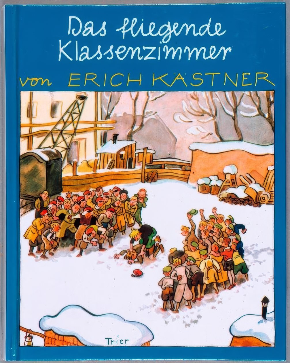 A aula de voo de Walter Trier
