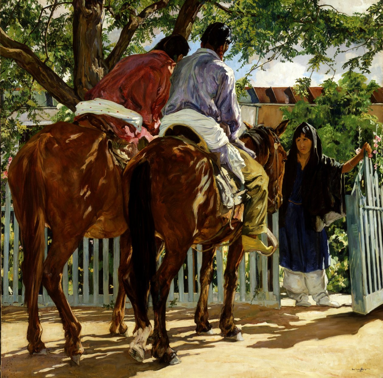 Chamadores de Walter Ufer