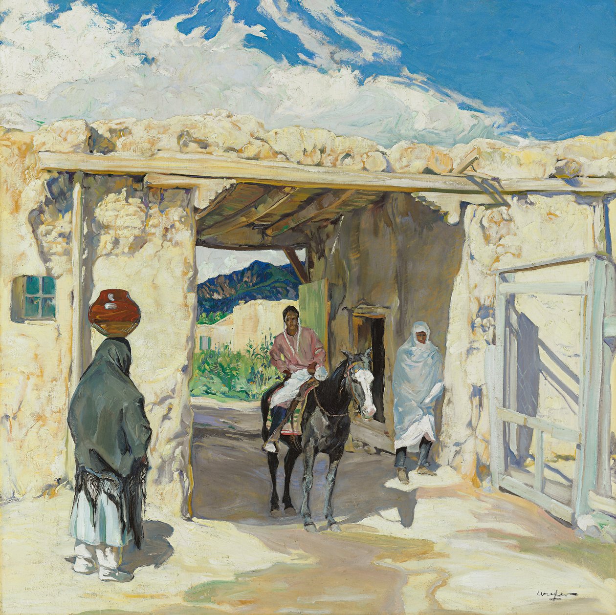 O portão de Walter Ufer