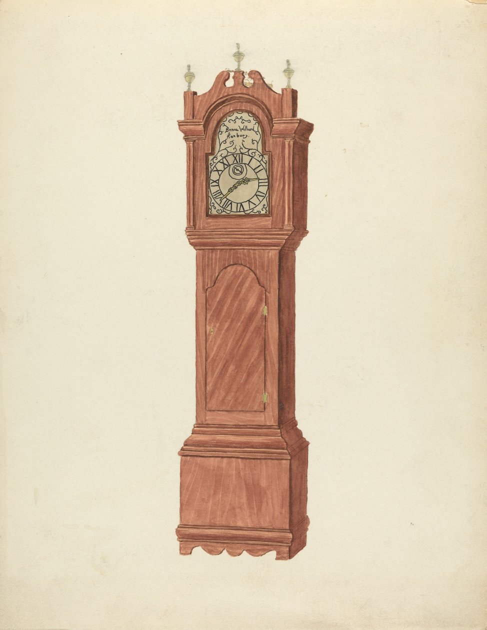 Relógio do avô de Walter W. Jennings