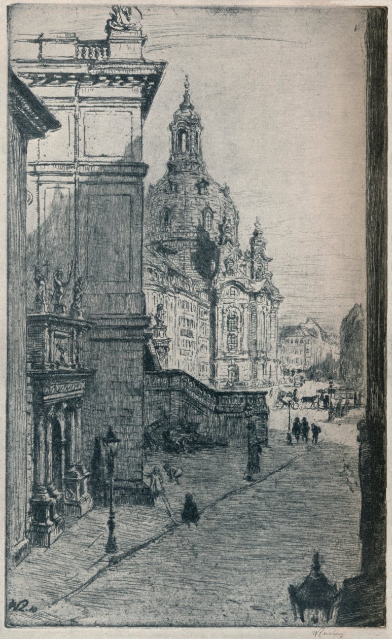 Judenhof, Dresden, c1913 de Walter Zeising