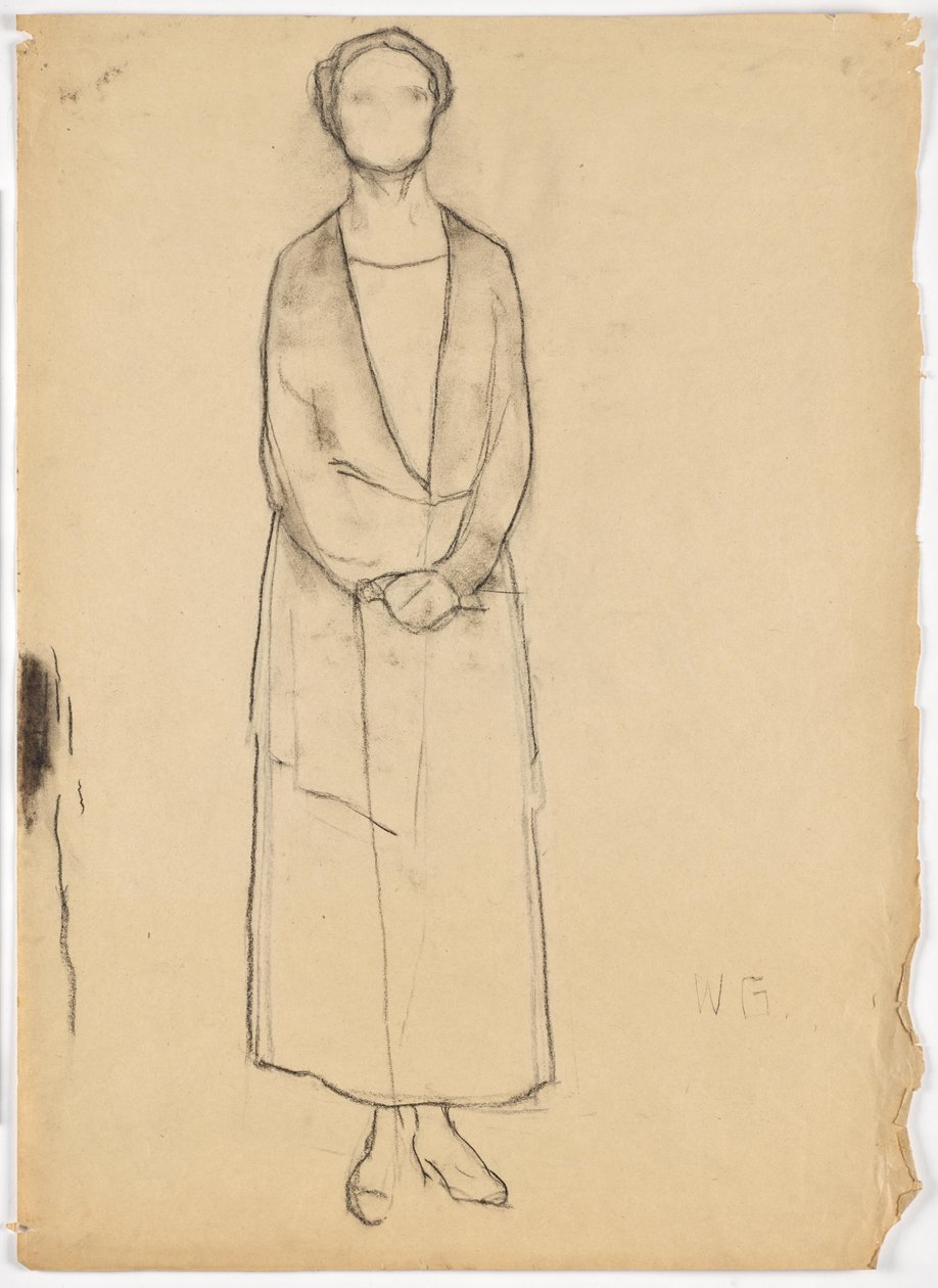 Retrato de uma senhora de Walther Gamerith