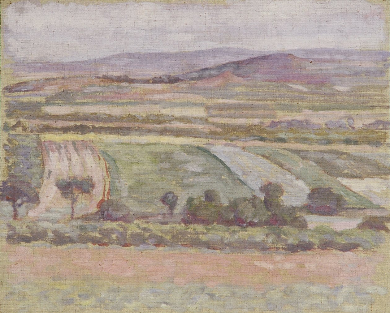 Paisagem montanhosa de Walther Gamerith