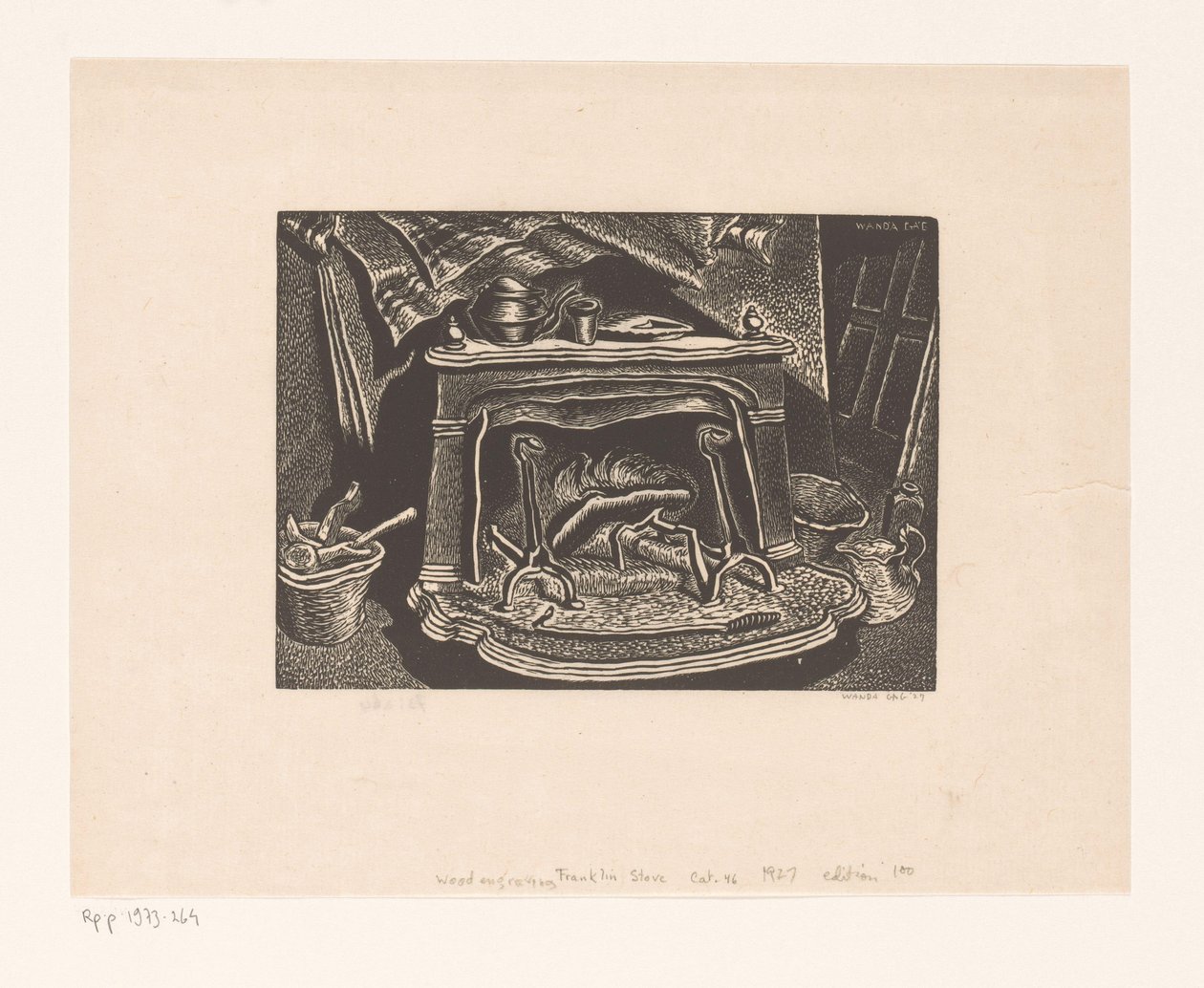 Lareira de Wanda Gág (signed by artist)