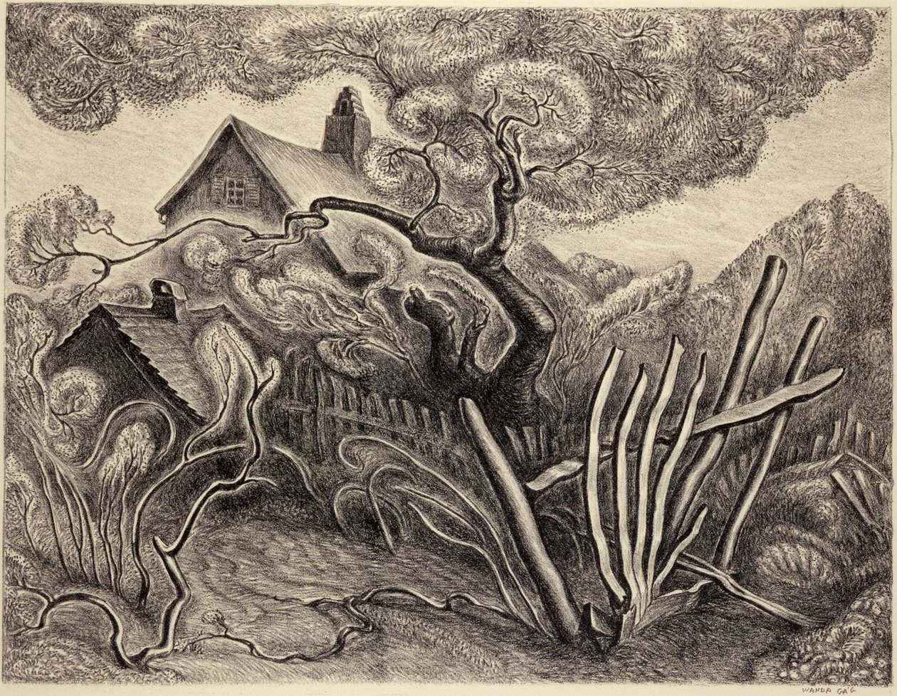 primavera (primavera no Jardim) de Wanda Gág
