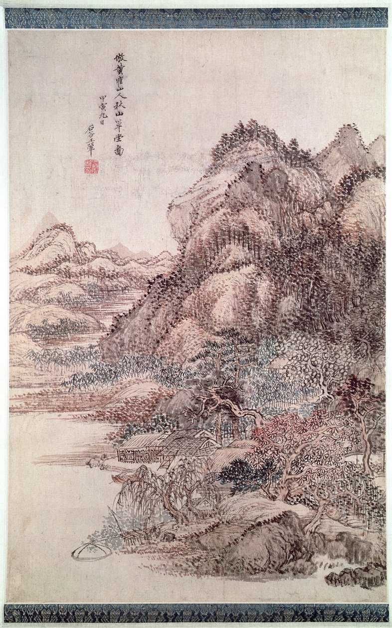 Montanhas do outono de Wang Huei