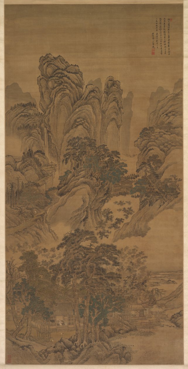 Paisagem de Wang Hui