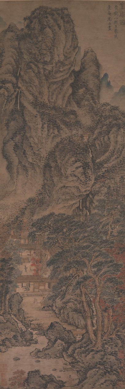 O Retiro Simples, c. 1370. de Wang Meng