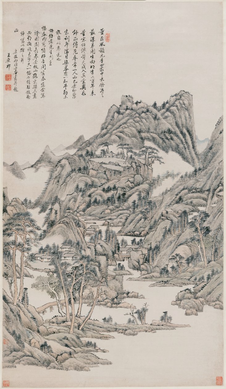Paisagem de Wang Yuanqi