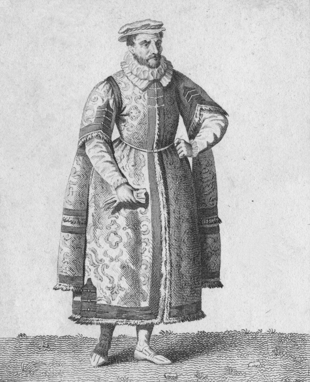 Um Comerciante - Vestido de Cidadãos Eminentes em 1640