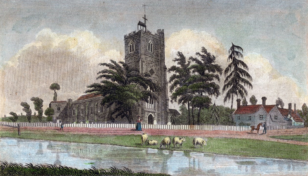 Broxbourne, Hertfordshire, século XIX de Warren