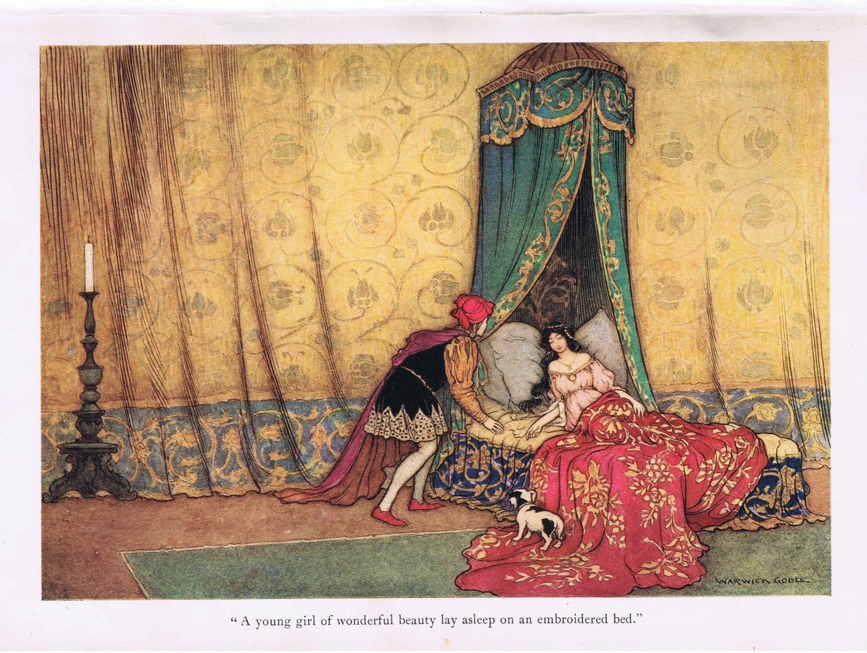 Uma jovem garota de beleza maravilhosa de Warwick Goble