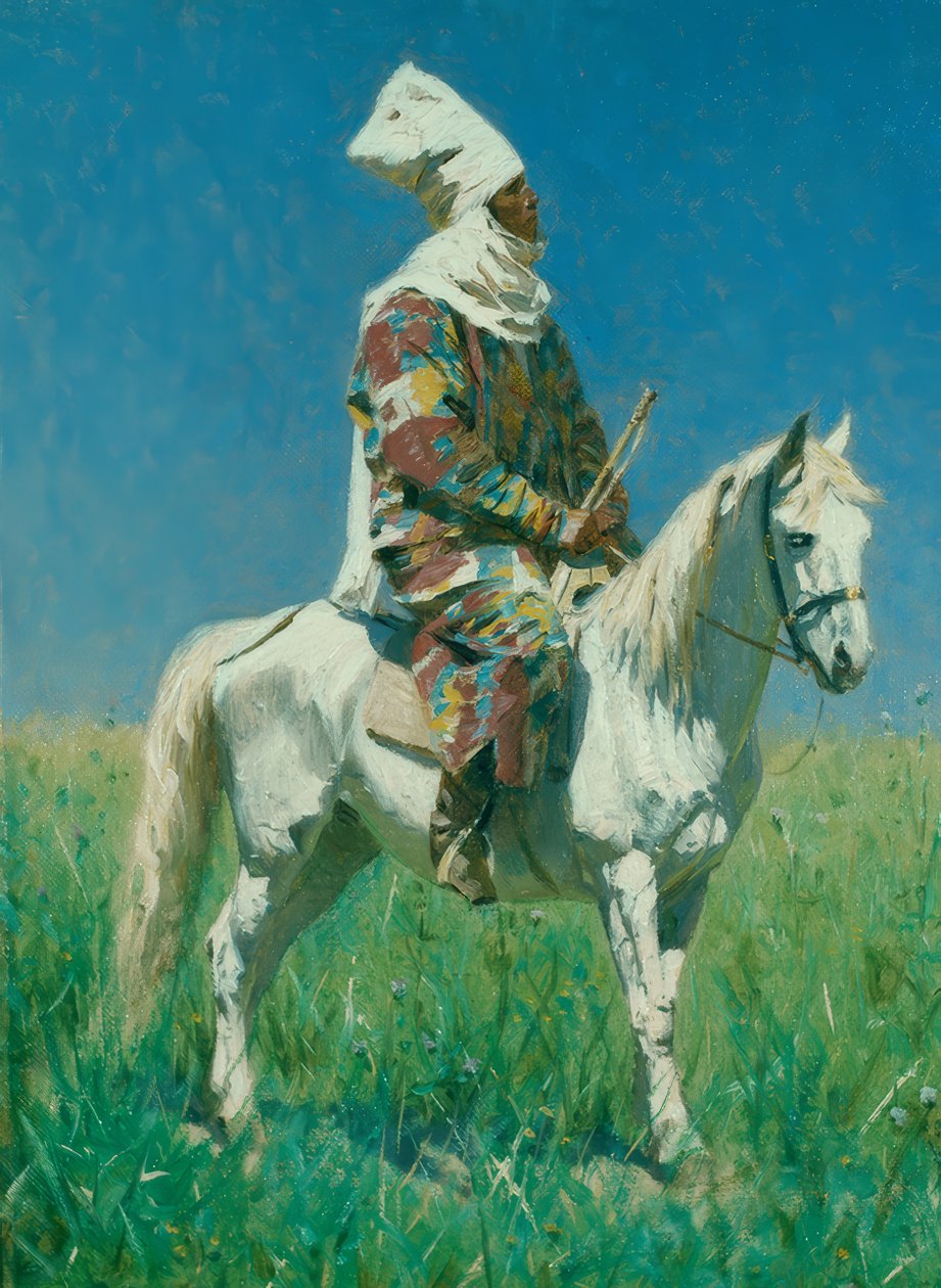 Berittener Kirgise de Wassili W. Werestschagin