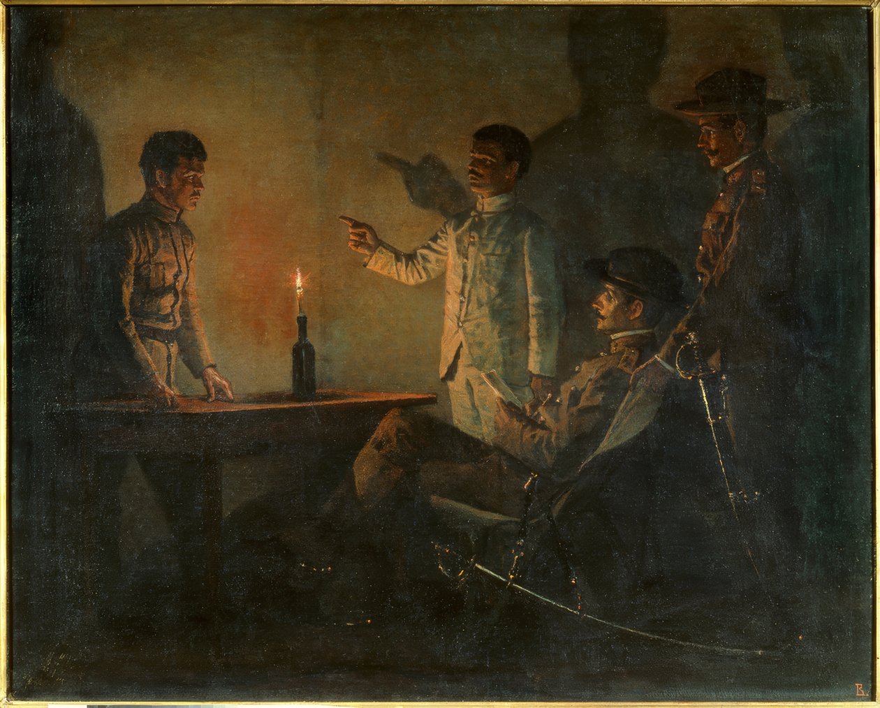 O interrogatório do desertor de Wassili W. Werestschagin