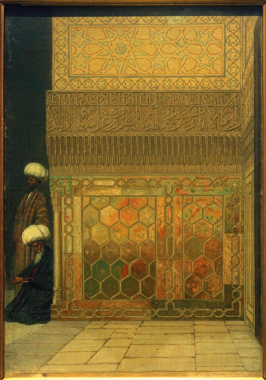 Canto em Mausoléu de Gur-Emir de Wassili W. Werestschagin