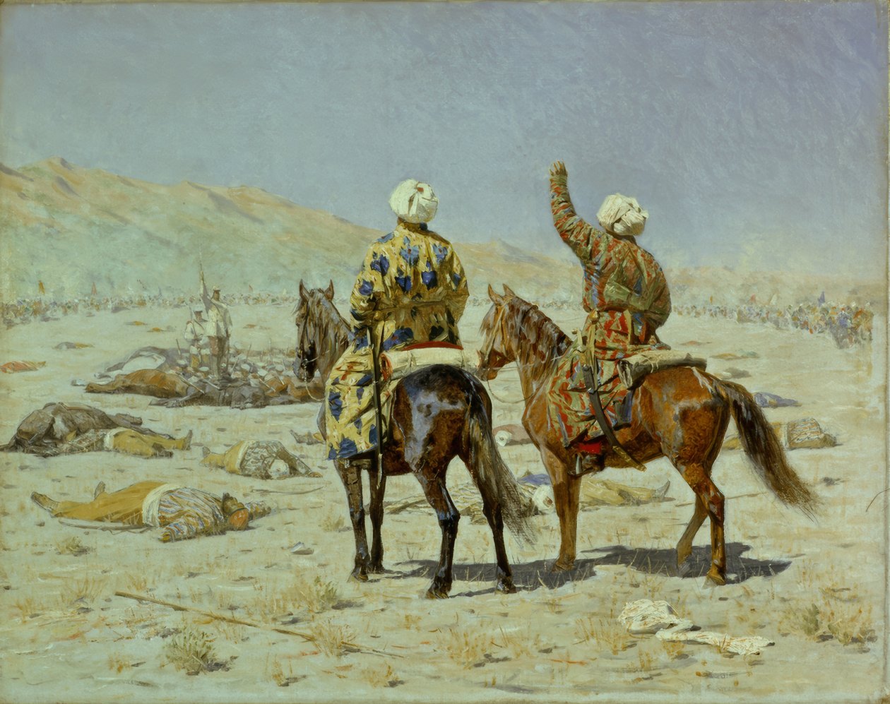Conquista dos Turquestão - W.Wereschtschagin de Wassili W. Werestschagin
