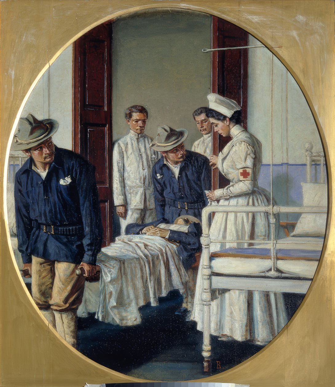 Em um hospital de Wassili W. Werestschagin