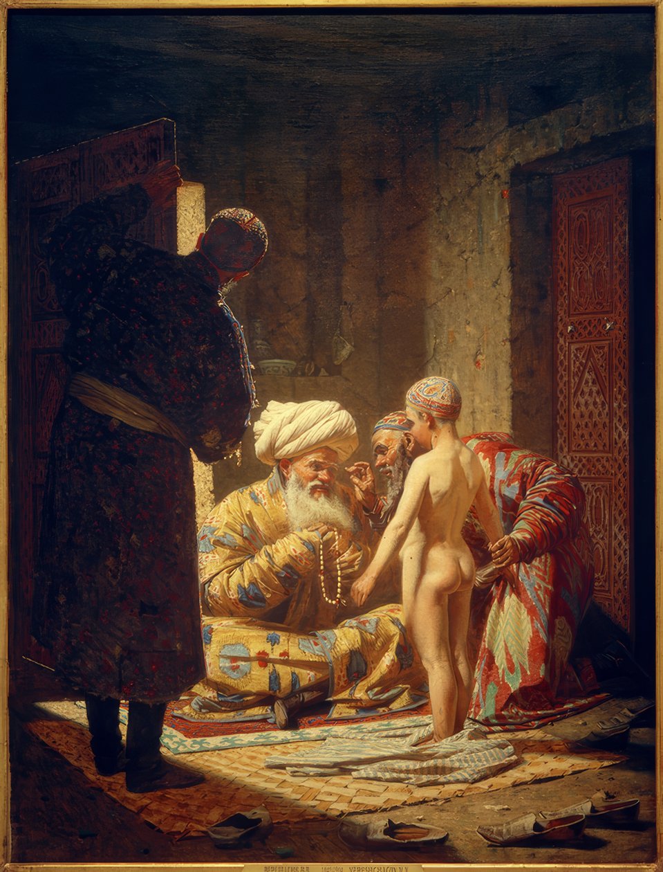 Venda de um escravo de Wassili W. Werestschagin