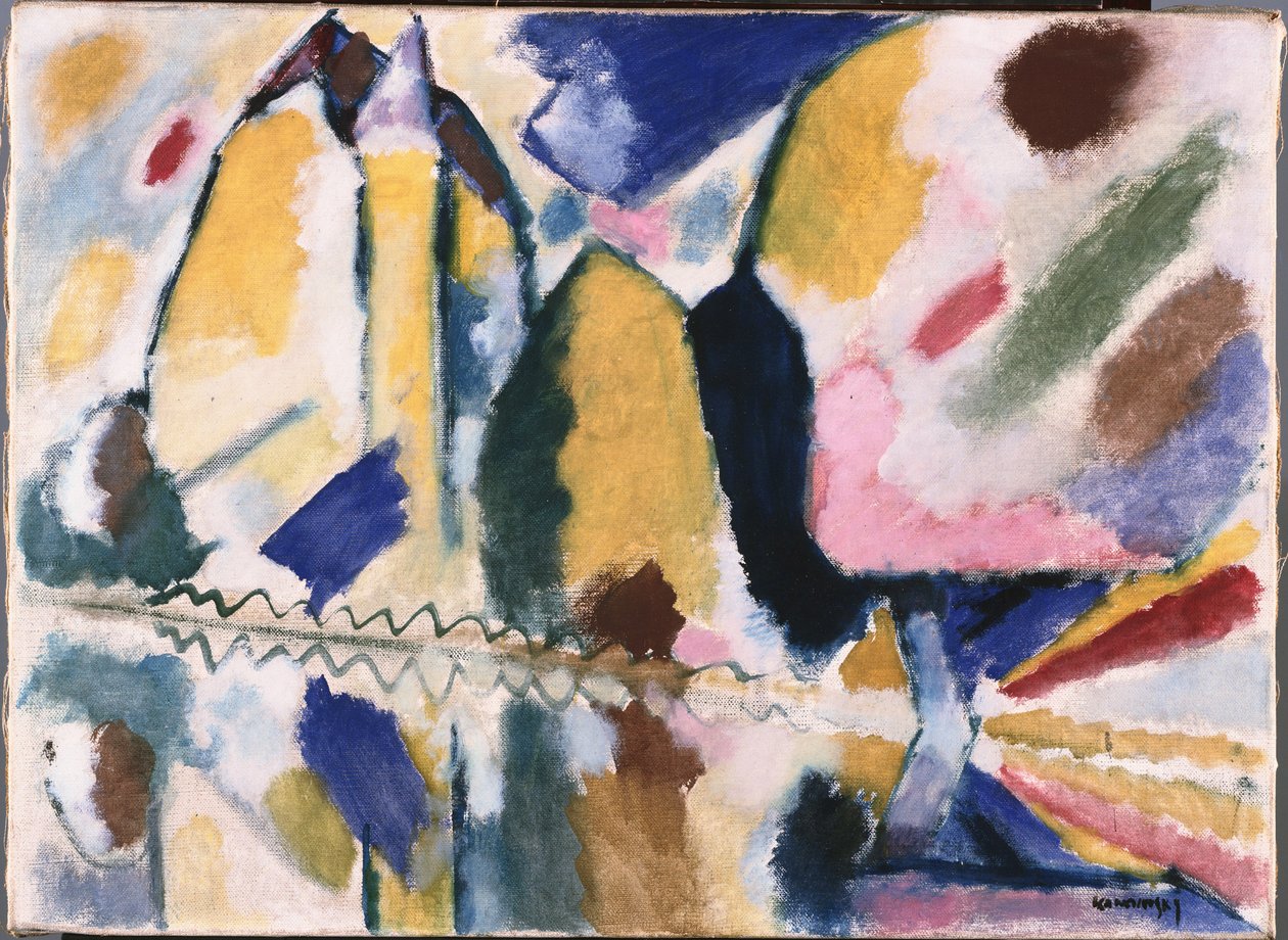 Outono-II de Wassily Kandinsky