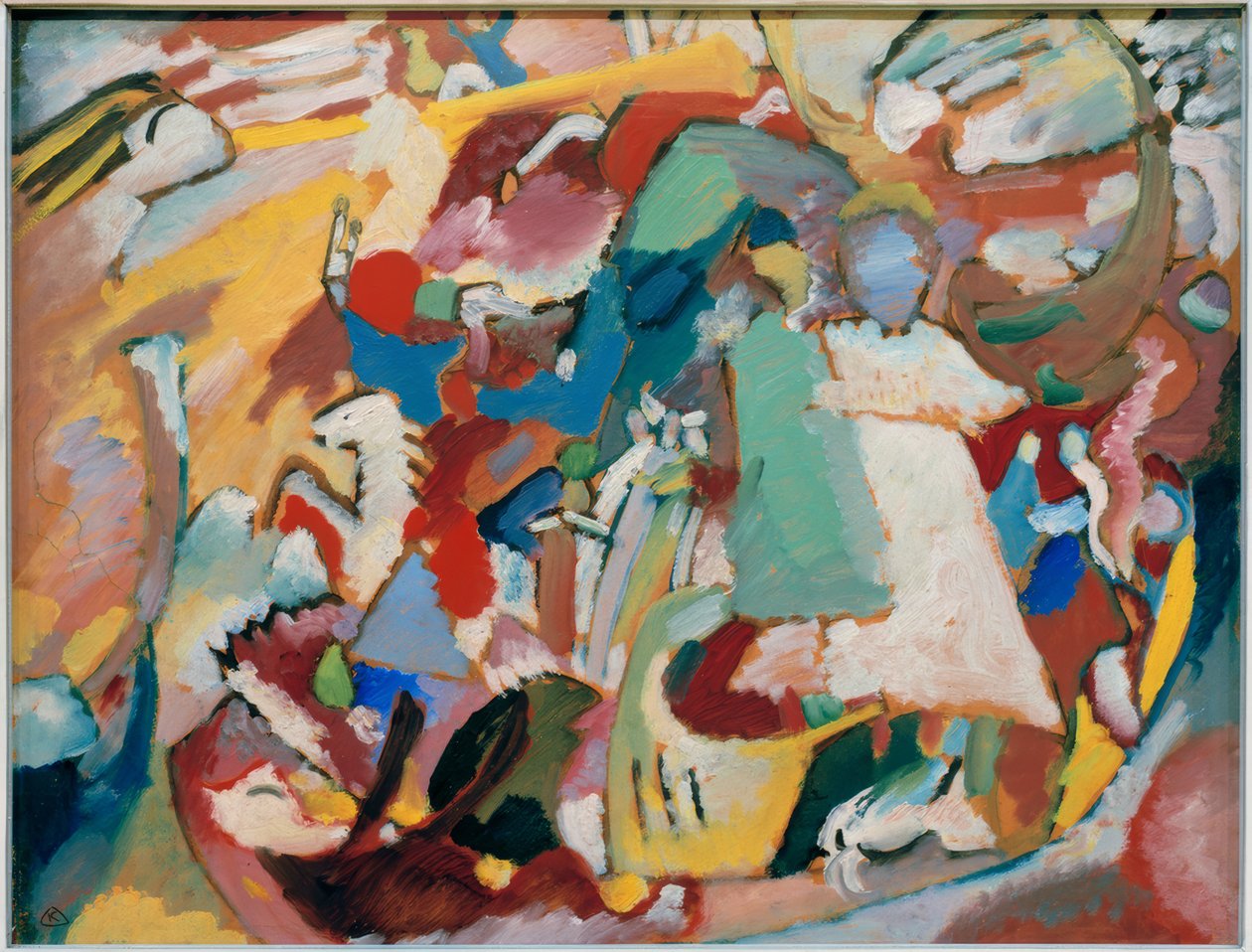 Todos os Santos I de Wassily Kandinsky