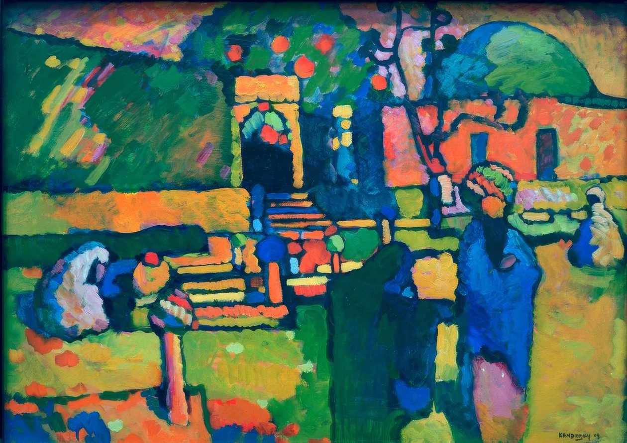 Cemitério árabe de Wassily Kandinsky