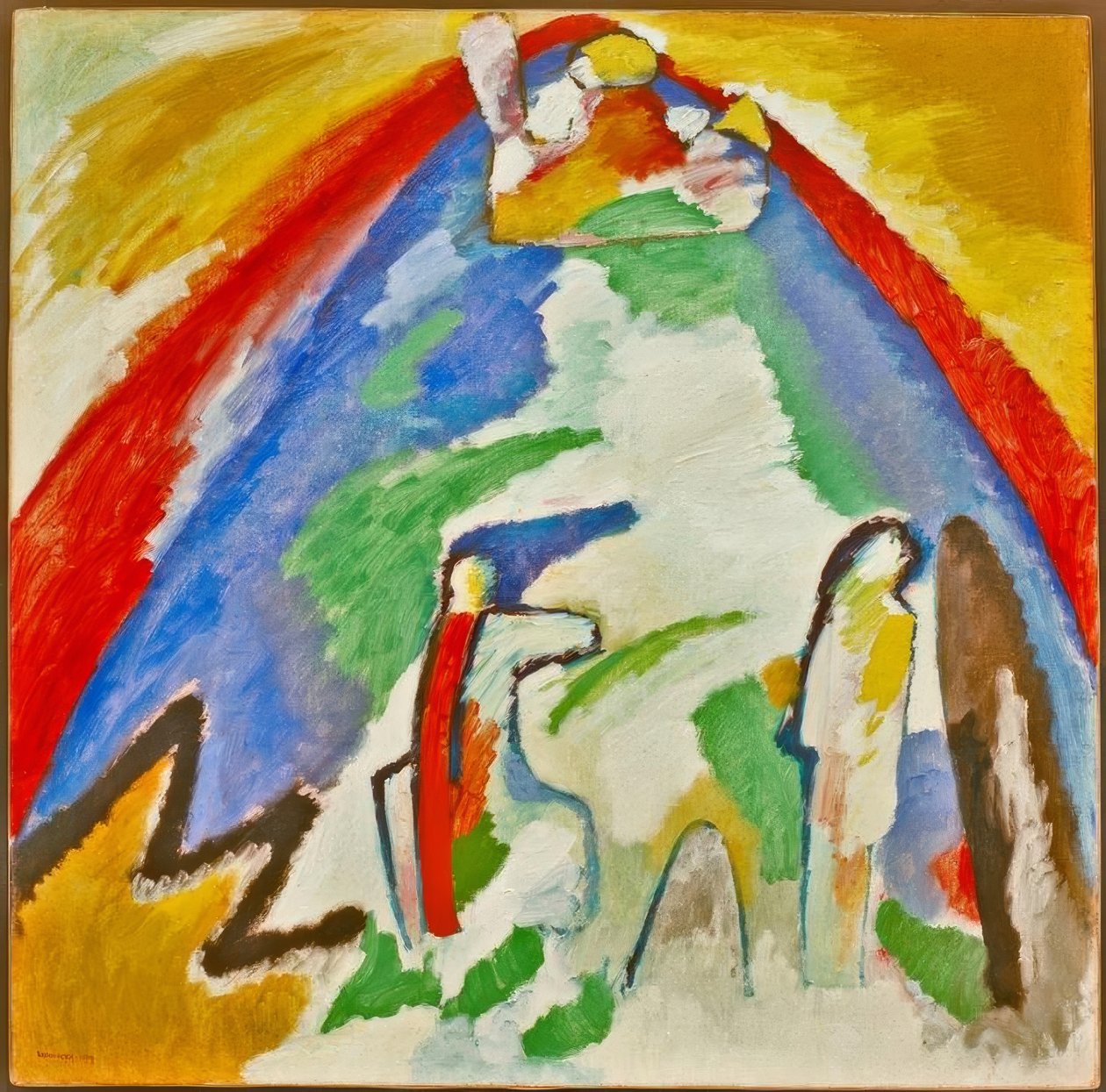 montanha de Wassily Kandinsky