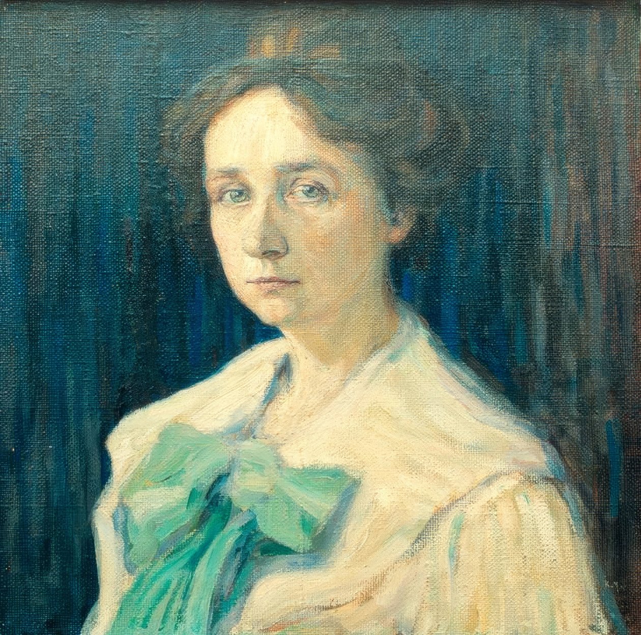 Retrato Gabriele Münter de Wassily Kandinsky