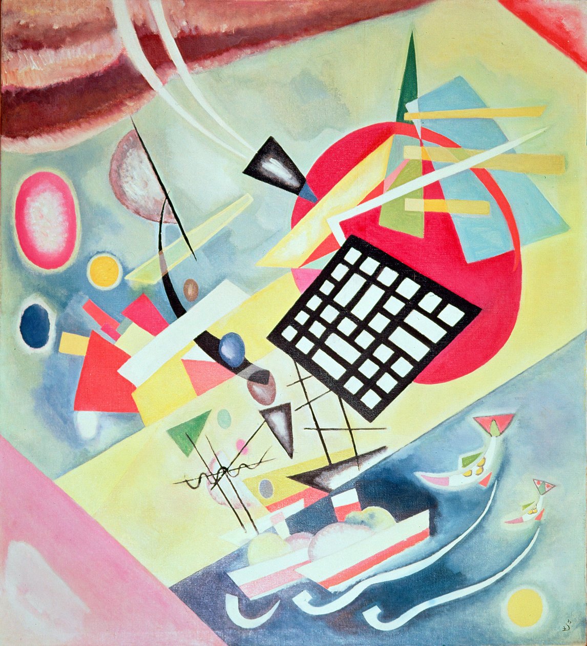 Rede Negra, 1922 de Wassily Kandinsky
