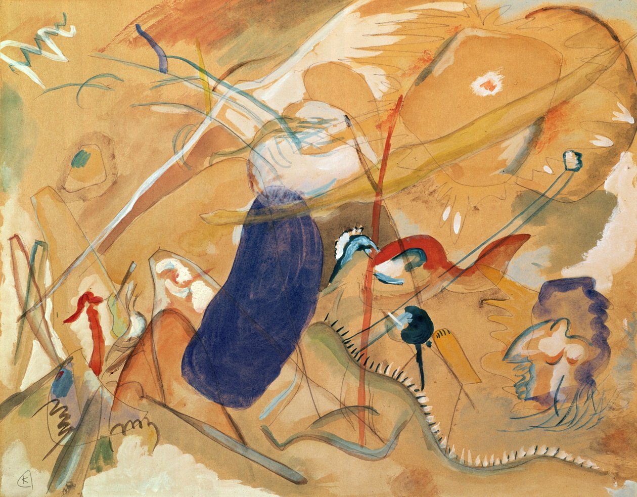 Blaricum de Wassily Kandinsky