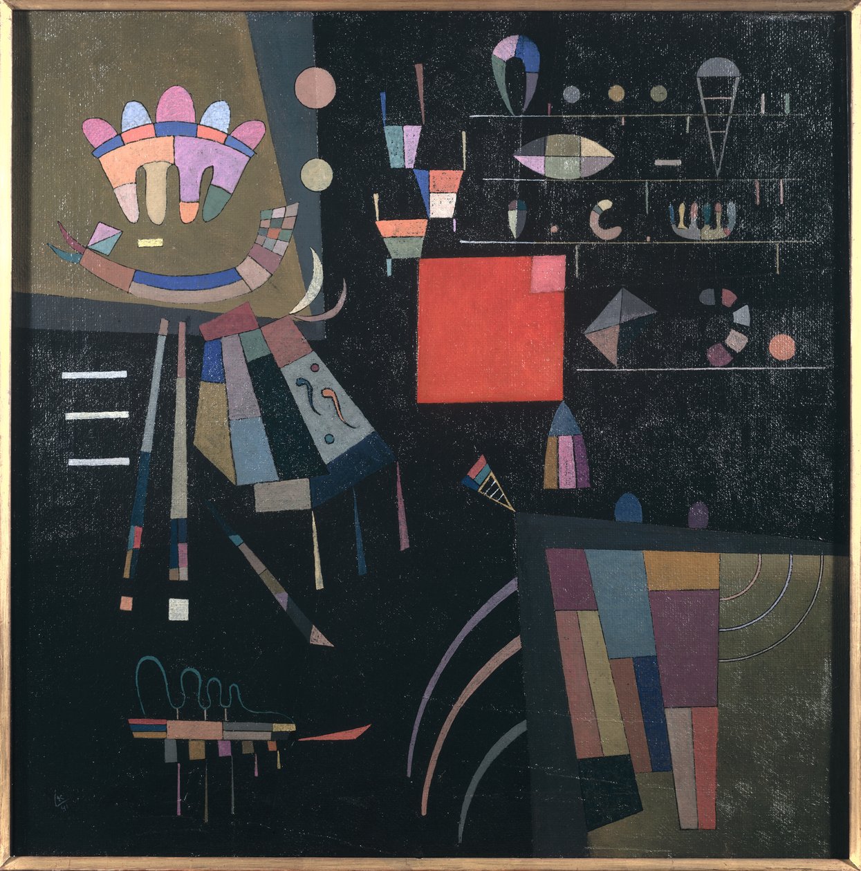 Composição, 1941 de Wassily Kandinsky