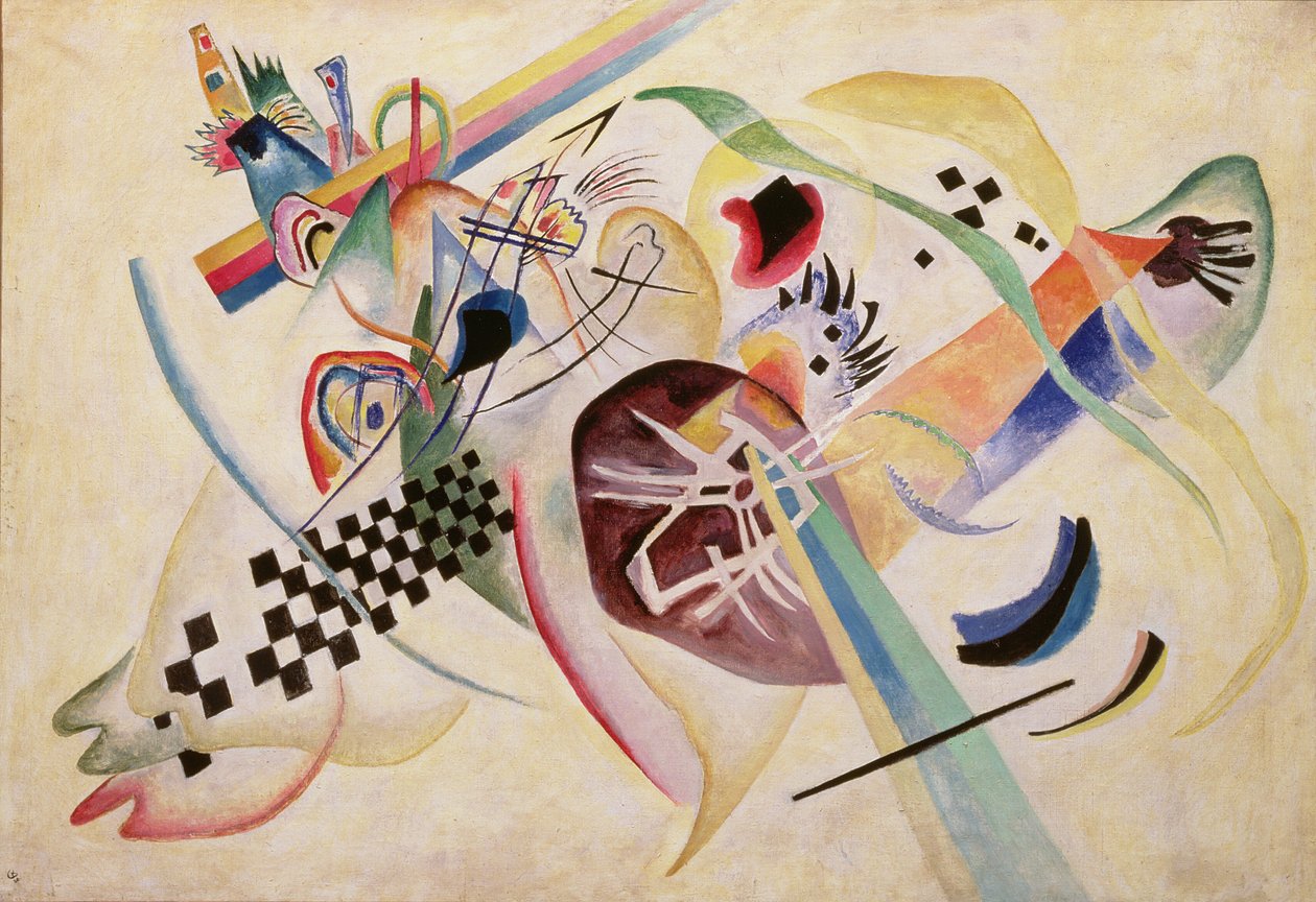 Composição No. 224, 1920 de Wassily Kandinsky