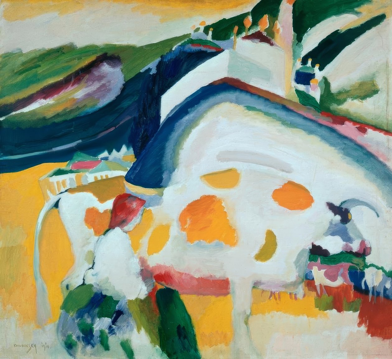 A vaca de Wassily Kandinsky