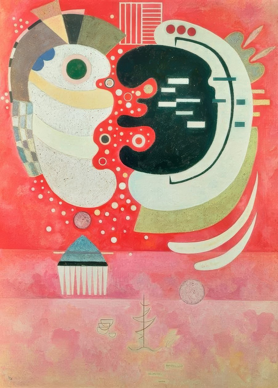 Entre dois de Wassily Kandinsky