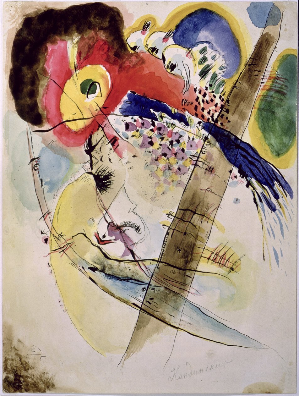 Aves Exóticas, 1915 de Wassily Kandinsky