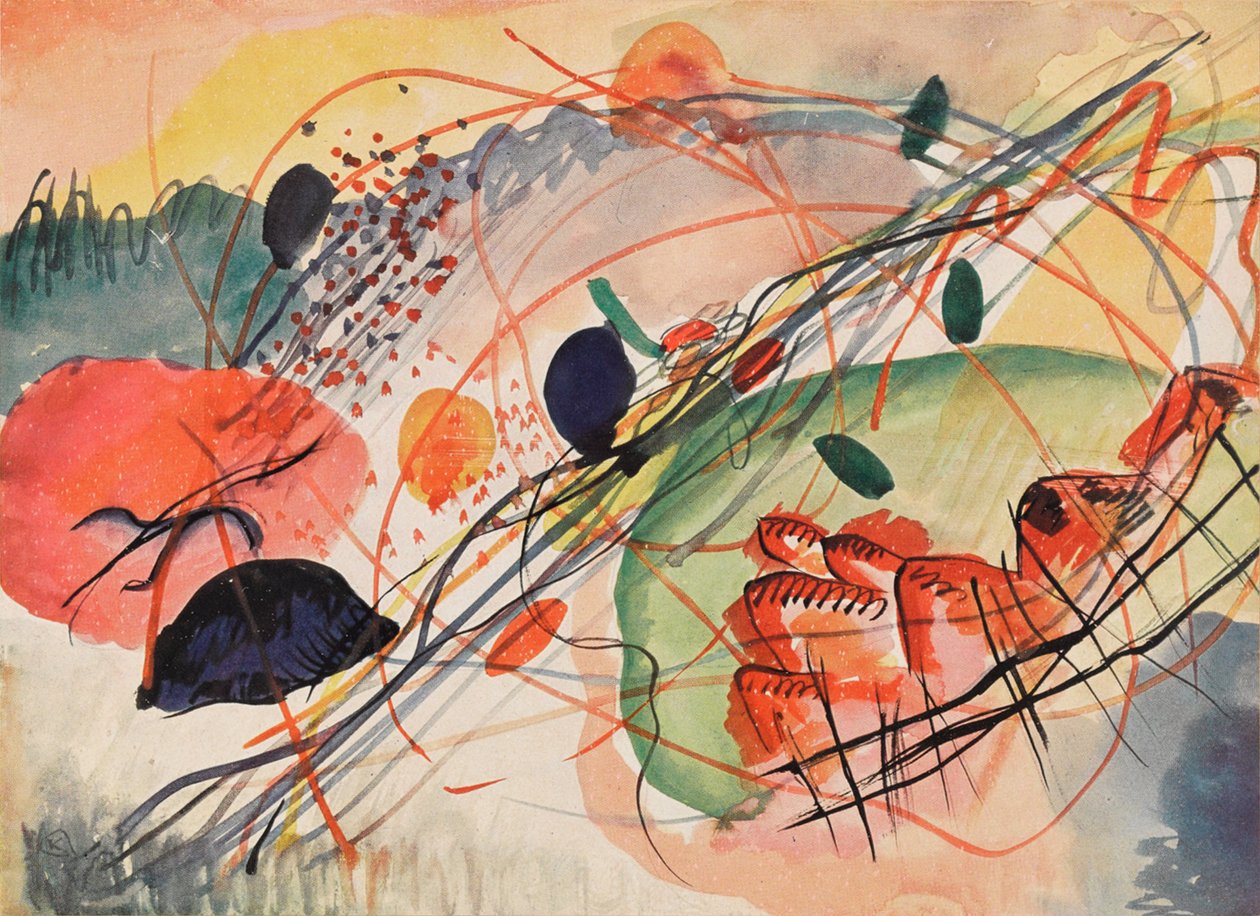 Improvisação de Wassily Kandinsky